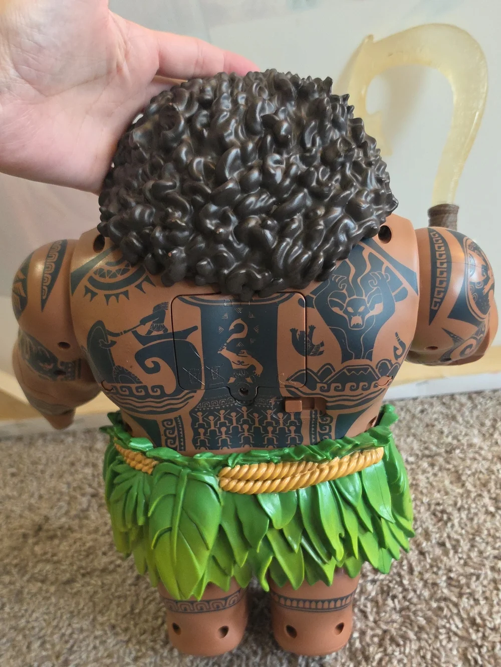 Disney Store Maui Talking Action Figure - Large Size